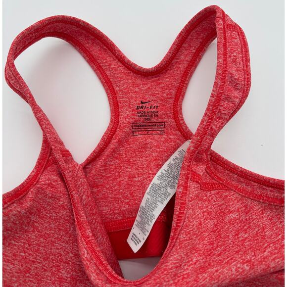Nike Pro Dri-Fit Sports Bra Red Women’s Size Small - Picture 2 of 3